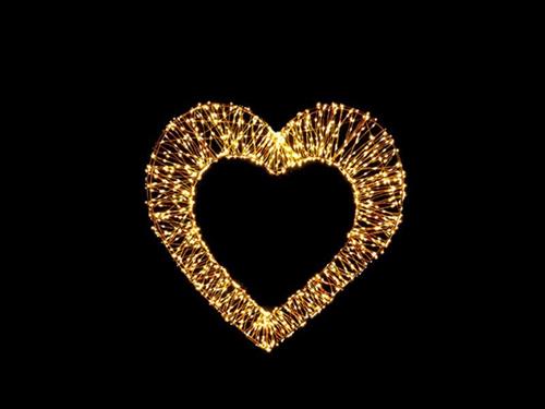 CUORE LUMINOSO CM56 DA SOSPENSIONE 8 FUNZ. C/1200 MLED IP44 (220V)