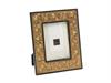 PORTAFOTO RETTANGOLARE FLOREAL CM23X28 ORO/NERO