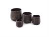 SET 4PZ CASPO' ALLUMINIO EBONY MAX CM34X30 CAFFE'