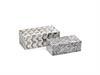 SET 2PZ BOX BONES RETTANGOLARI CM25X13X9-20X10X7 BEIGE/GRIGIO
