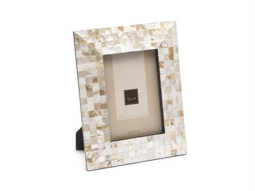 PORTAFOTO BONES CM22X27 MADREPERLA