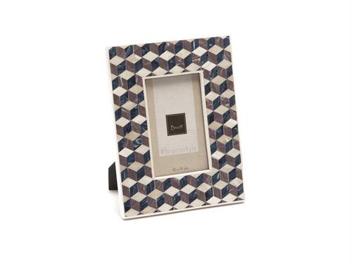 PORTAFOTO RESINA ZIGZAG CM19X24 MULTI