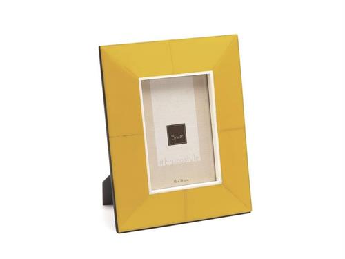 PORTAFOTO RESINA TAPPER CM22X27 GIALLO