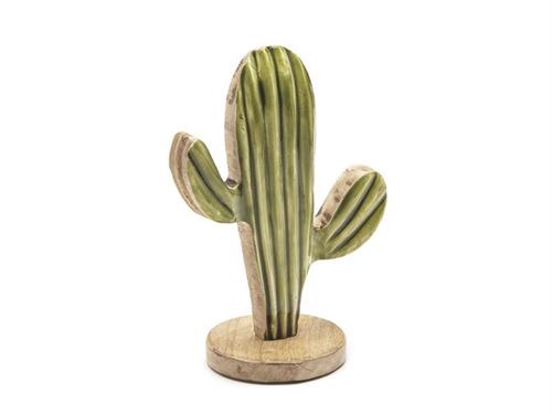 CACTUS LEGNO CM20X27 VERDE
