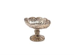 ALZATINA VETRO CM19X14 ANTIQUE COPPER