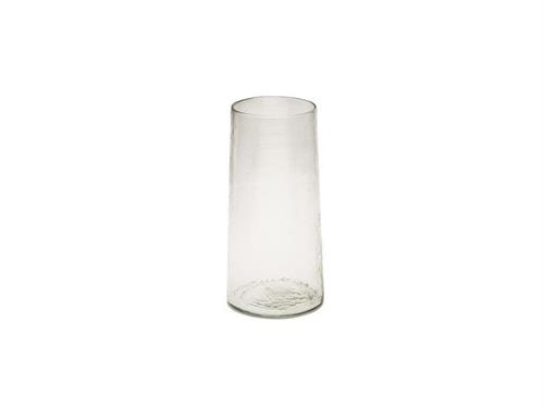 VASO VETRO ICE CM17X35 TRASPARENTE