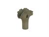 VASO ALLUMINIO GINGKO CM25X14X32 OTTONE OPACO