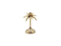 CANDELABRO ALLUMINIO ANANAS CM17X24 ORO