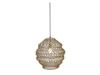 LAMPADARIO METAL OMBRE' CM46X51 ORO ROSA