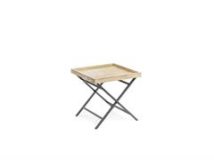 TAVOLINO RICHIUDIBILE LEGNO/METALLO CM60X60X60 NATURAL