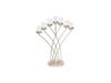 CANDELABRO METAL ELEGANT 7 FUOCHI CM65X68  CHAMPAGNE