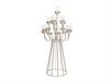 CANDELABRO METAL ROYAL 16 FUOCHI CM45X100 CHAMPAGNE