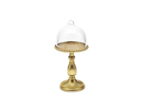 ALZATA LATTA C/CLOCHE CM16X33 ORO