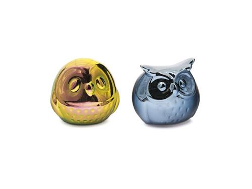 GUFETTO CERAMICA IRIDESCENT CM10X9 ASS MULTI/BLU