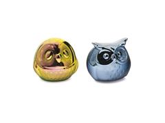 GUFETTO CERAMICA IRIDESCENT CM10X9 ASS MULTI/BLU