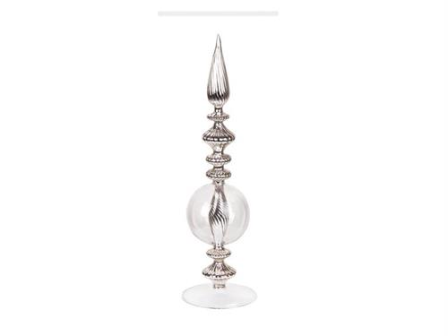 ALBERO VETRO MODERN CM13X43 SILVER/TRASPARENTE