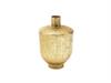 VASO ALLUMINIO ARTEMISIA CM24X37 BRUSH GOLD