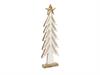 ALBERO LEGNO CM18X60 BIANCO/ORO