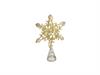PUNTALE ALBERO PERLES CM19X28 ORO