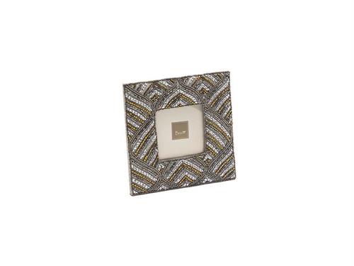 PORTAFOTO PERLINE MERCURY CM19X19 SILVER