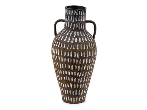 BOTTIGLIA TERRACOTTA MILOS CM33X69 GINGER/BIANCO