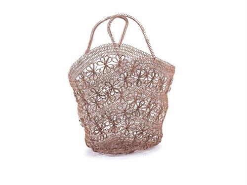 BORSA METAL TISSAGE CM36X18X32 ROSA