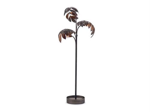 LAMPADA METAL LEAVES A BATTERIA CM63X150 ANTIQUE CHAMPAGNE