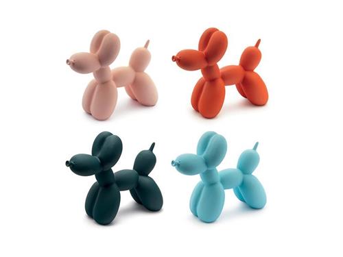 BALLOON DOG RESINA CM20X9X17 ASS