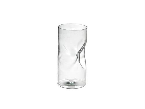 VASO VETRO DEFORME CM18X38 TRASPARENTE