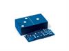 DOMINO BONES IN BOX CM18X10X5 BIANCO/BLU