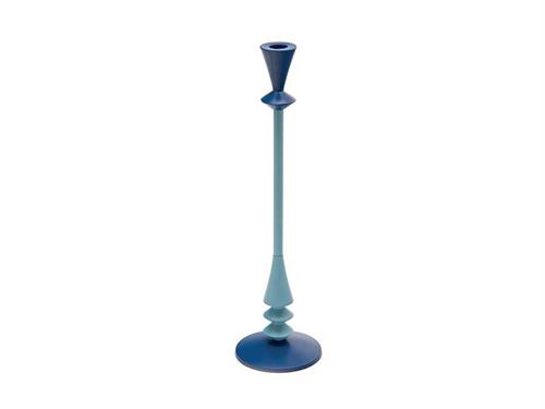 CANDELIERE ALLUMINIO POP CM13X40 BLU/AZZURRO