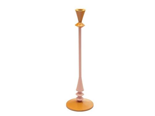 CANDELIERE ALLUMINIO POP CM13X46 ARANCIO/ROSA