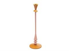 CANDELIERE ALLUMINIO POP CM13X46 ARANCIO/ROSA
