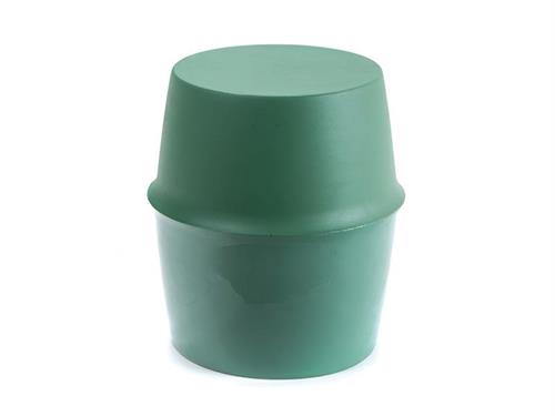 SGABELLO METAL DOUBLE TEXTURE CM41X41X46 TIFFANY