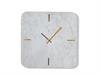 OROLOGIO MARMO DA MURO QUADRATO CM41X41 BIANCO