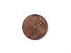OROLOGIO LEGNO DA MURO TONDO CM41X41 CAFFE'