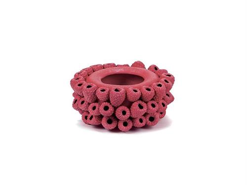 CIOTOLA CERAMICA LAMPONE CM41X41X20 ROSSO