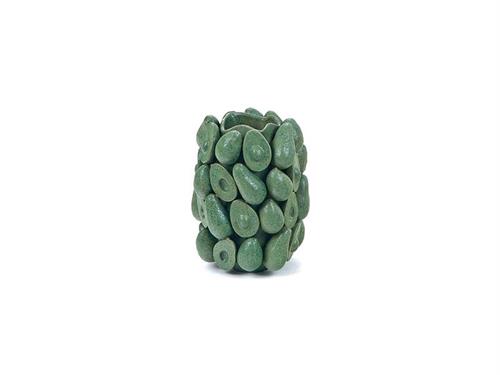 VASO CERAMICA AVOCADO CM24X24X31 VERDE