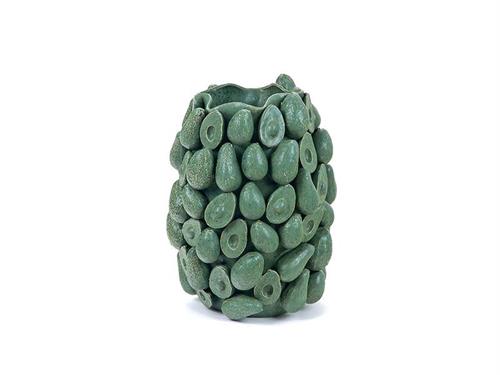 VASO CERAMICA AVOCADO CM33X33X44 VERDE