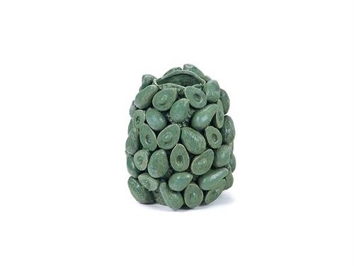VASO CERAMICA AVOCADO CM33X33X38 VERDE
