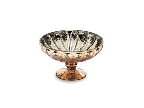 ALZATINA VETRO MERCURY CM18X10 ROSE GOLD