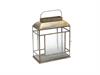 LANTERNA METAL VEGA CM33X17X40 ANTIQUE GOLD