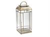 LANTERNA METAL KARA CM27X27X67 ANTIQUE GOLD