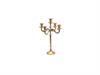 CANDELABRO ALLUMINIO X5 CM30X46 MATT GOLD