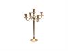 CANDELABRO ALLUMINIO X5 CM39X62 MATT GOLD
