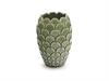 VASO CERAMICA PETALS CM15X22 VERDE