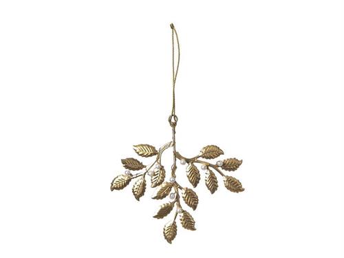 DECORAZIONE METAL VISCHIO CM7X7 ORO