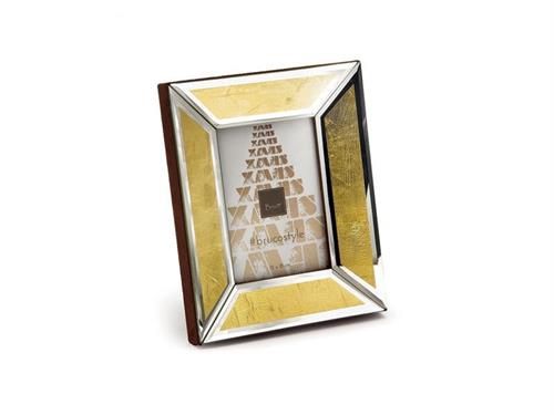 PORTAFOTO SPECCHIO GOLD FOIL CM22X27 ORO