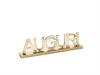 SCRITTA AUGURI SPECCHIO GOLD FOIL CM46X13 ORO