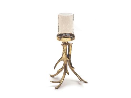 CANDELIERE ALLUMINIO RAMO CM20X17X34 ORO